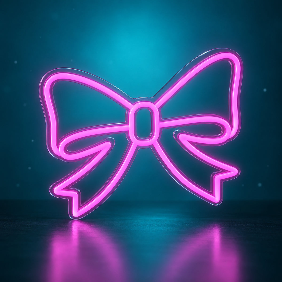 Bowknot Neon Light - Facebook Ad Image