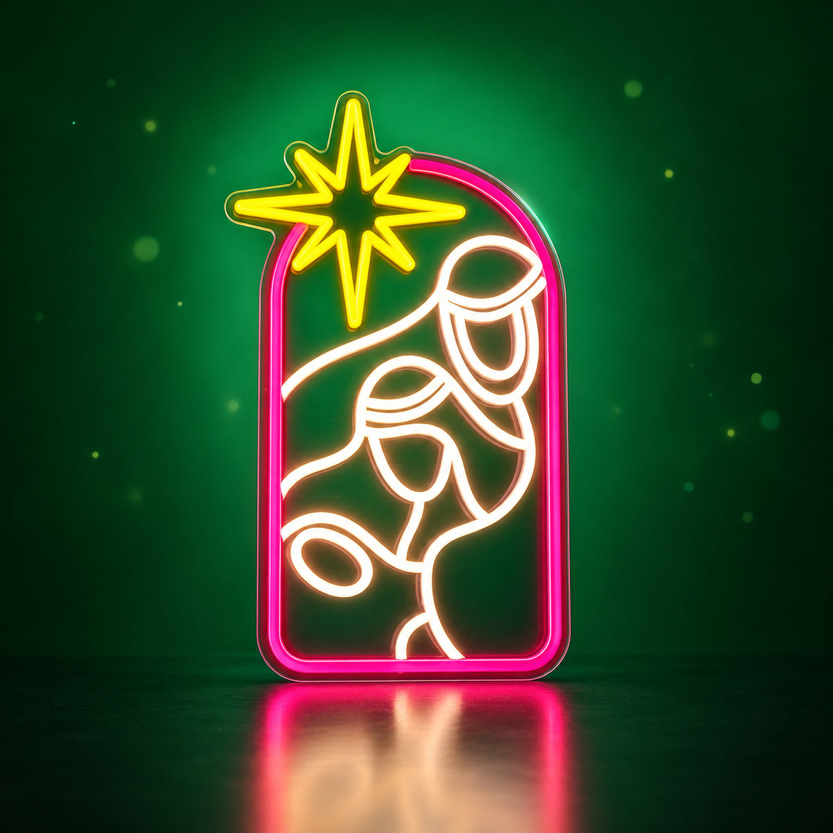 The Star Christmas Neon Sign - Facebook Ad Image