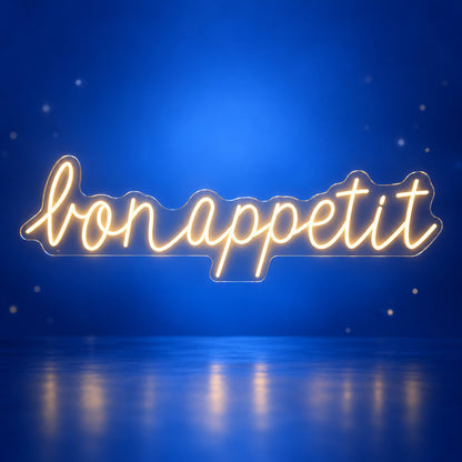 Bon Appetit Neon Sign - Facebook Ad Image