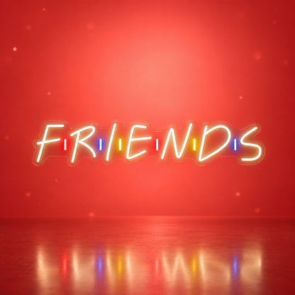 Friends Neon Sign - Facebook Ad Image