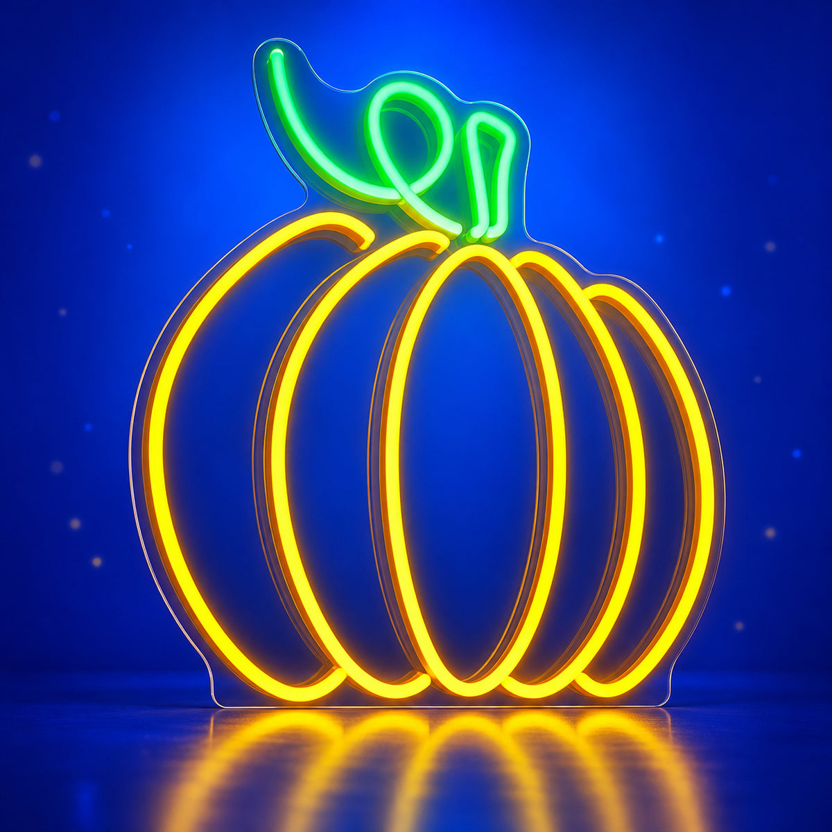 Pumpkin LED Neon Sign for Halloween Light Up Party Decor - Facebook Ad Image