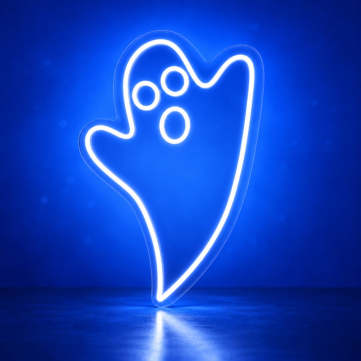 Ghost LED Neon Sign Dimmable Wall Light - Facebook Ad Image
