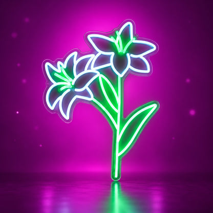 Easter Lily LED Neon Sign - Facebook Ad Image