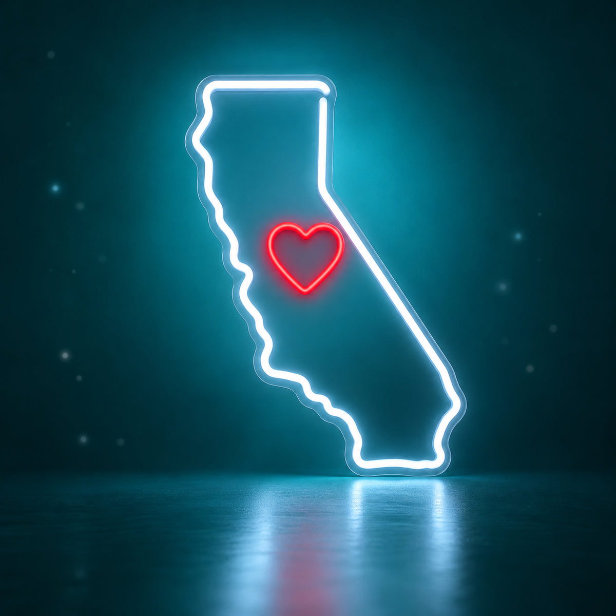 California Love Neon Sign - Facebook Ad Image