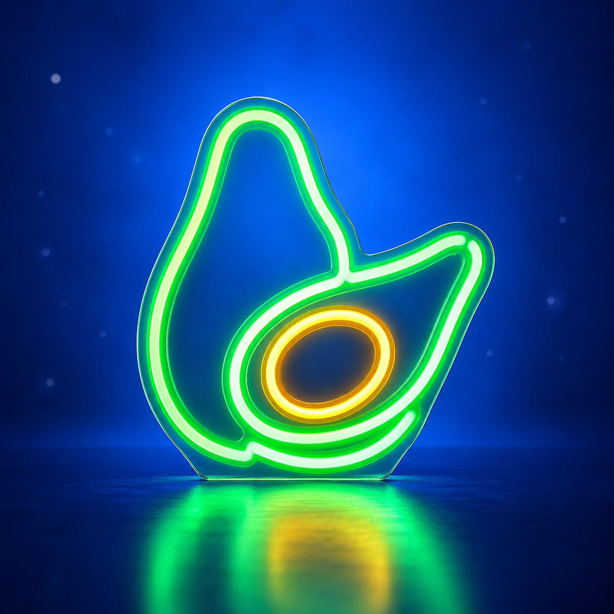 Avocado Neon Sign - Facebook Ad Image