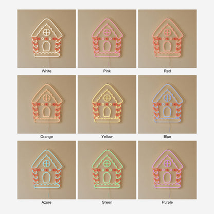 Gingerbread House Christmas Neon Sign - Shineneon