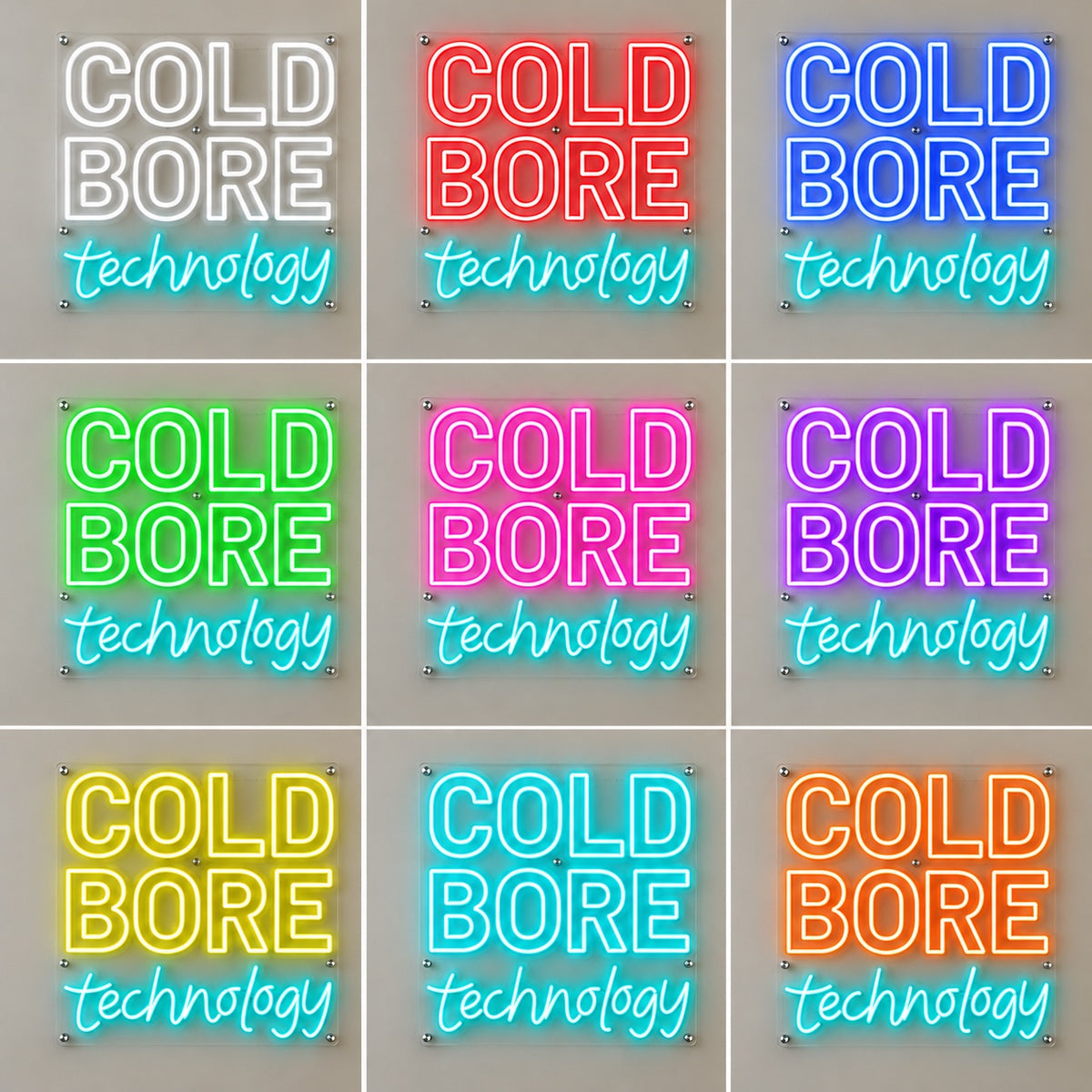 Cold Bore Technology LED Neon Sign for Storefront Light Up Wall Decor Wall Neon Signs - Shineneon