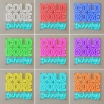 Cold Bore Technology LED Neon Sign for Storefront Light Up Wall Decor Wall Neon Signs - Shineneon