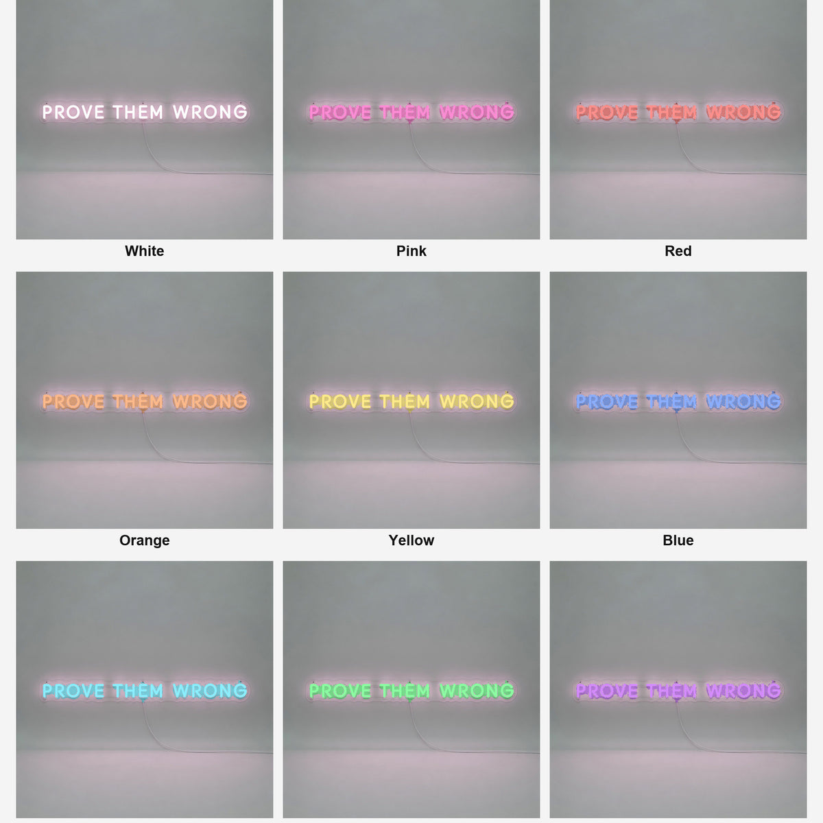 Prove Them Wrong LED Neon Sign - Shineneon