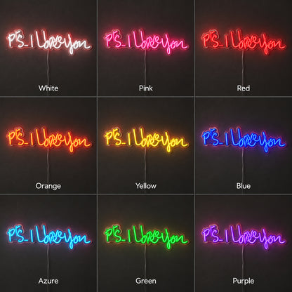 P.S. I love you Neon Sign - Shineneon