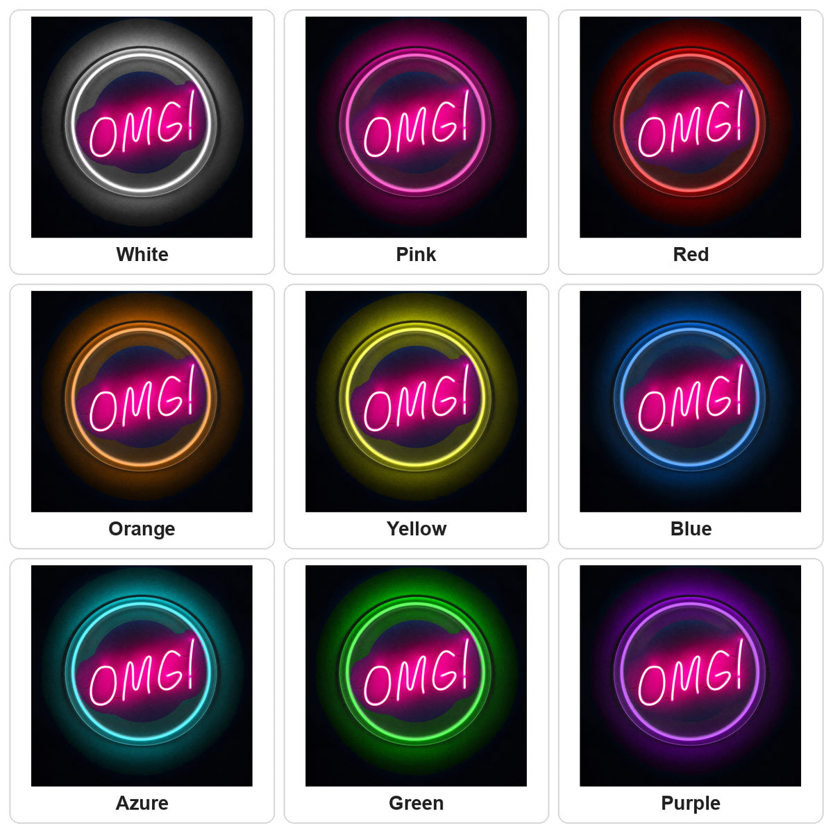 Omg LED Neon Sign - Shineneon