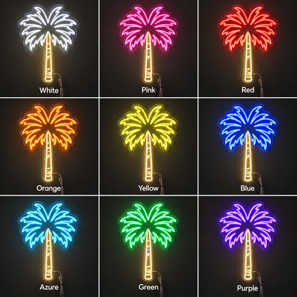 Palm Tree LED Neon Sign for Man Cave Wall Decor - Shineneon