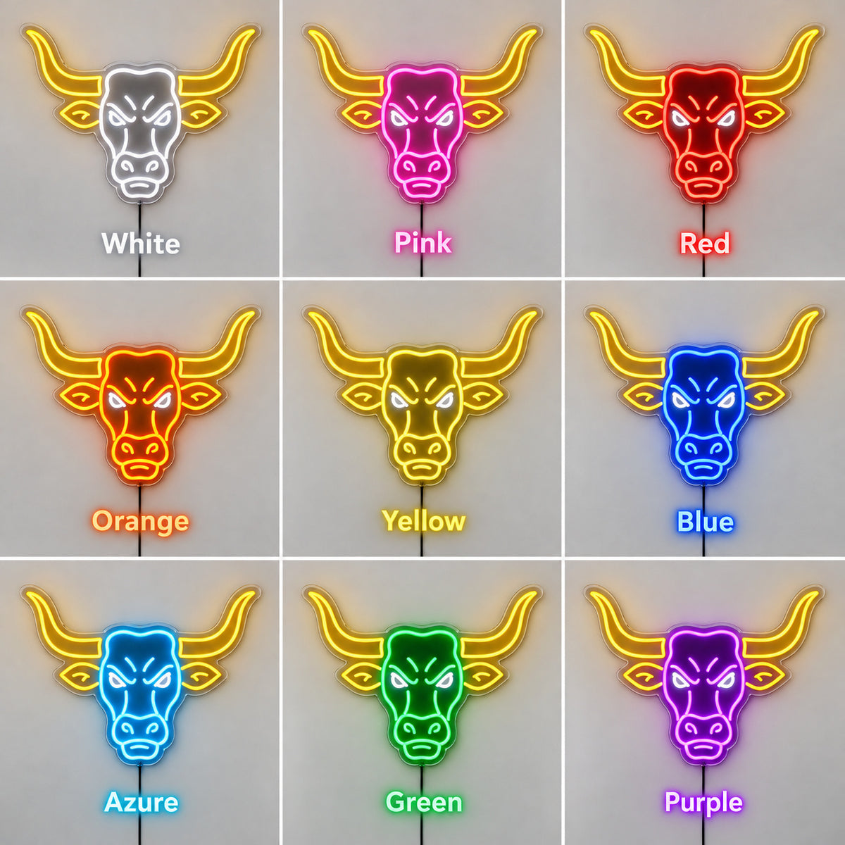 Longhorn Skull LED Neon Sign - Shineneon
