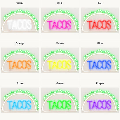 Tacos LED Neon Sign Wall Neon Signs - Shineneon