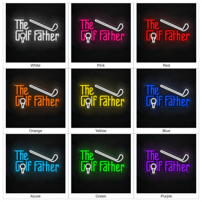 The Golf Father LED Neon Sign Wall Neon Signs - Shineneon
