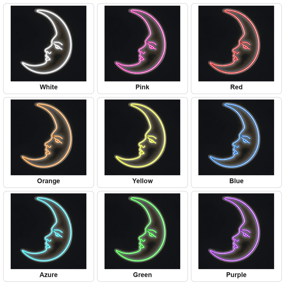 Moon LED Neon Sign Wall Neon Signs - Shineneon
