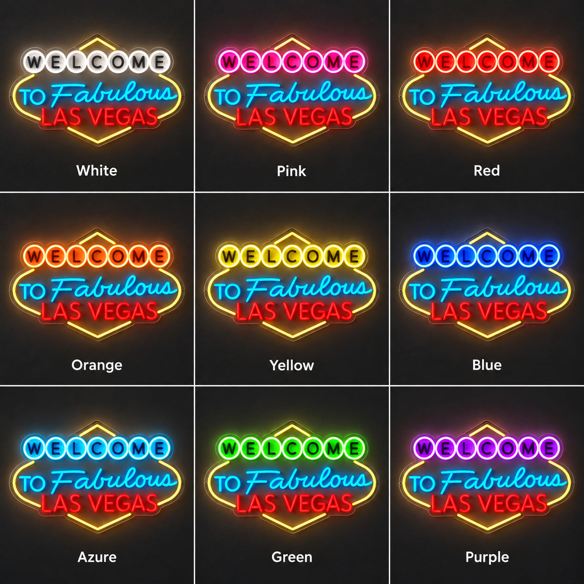 Welcome to Fabulous Las Vegas LED Neon Sign - Shineneon