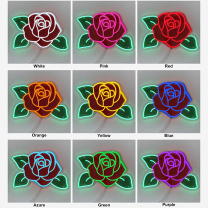 Rose LED Neon Sign Wall Neon Signs - Shineneon