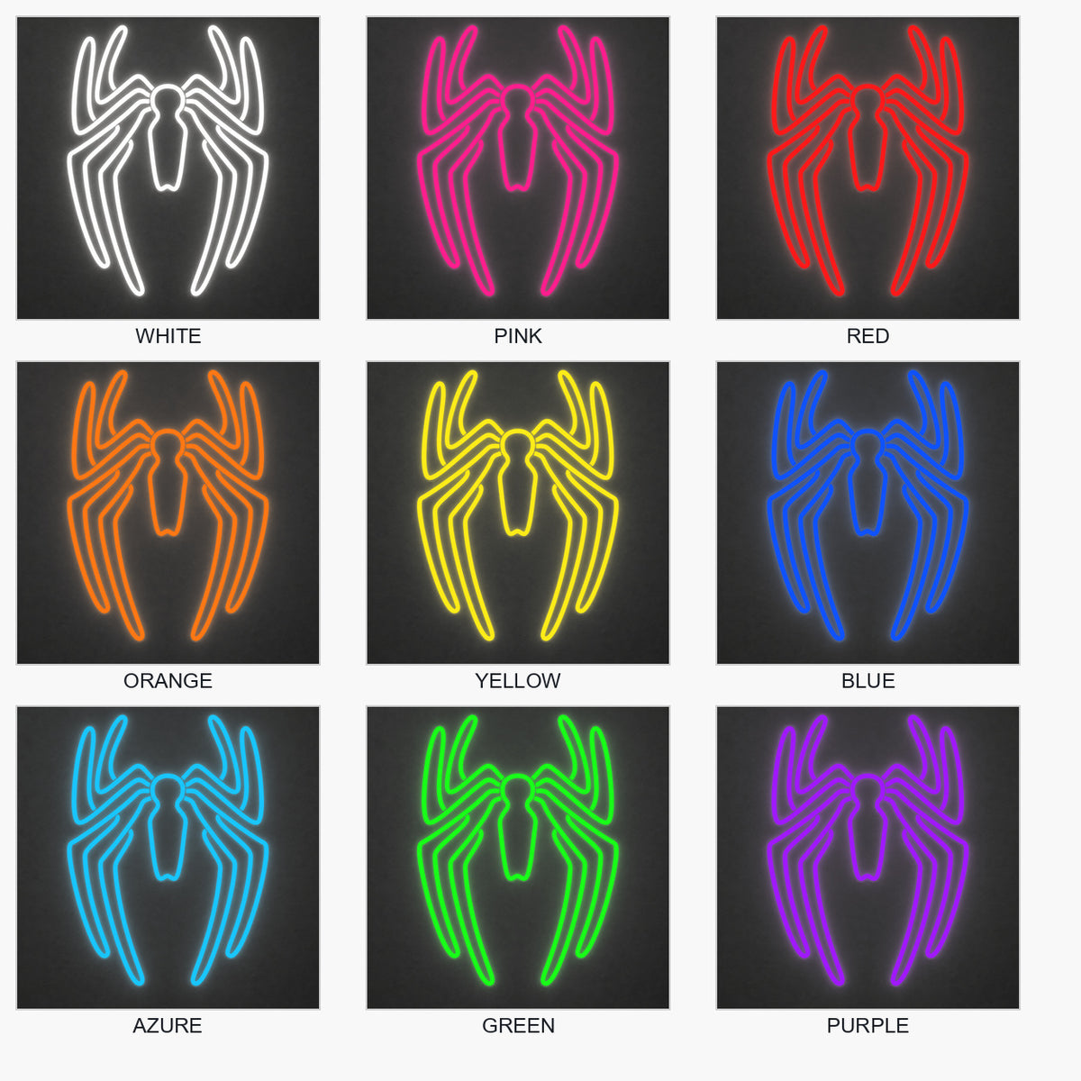 Spider LED Neon Sign - Shineneon