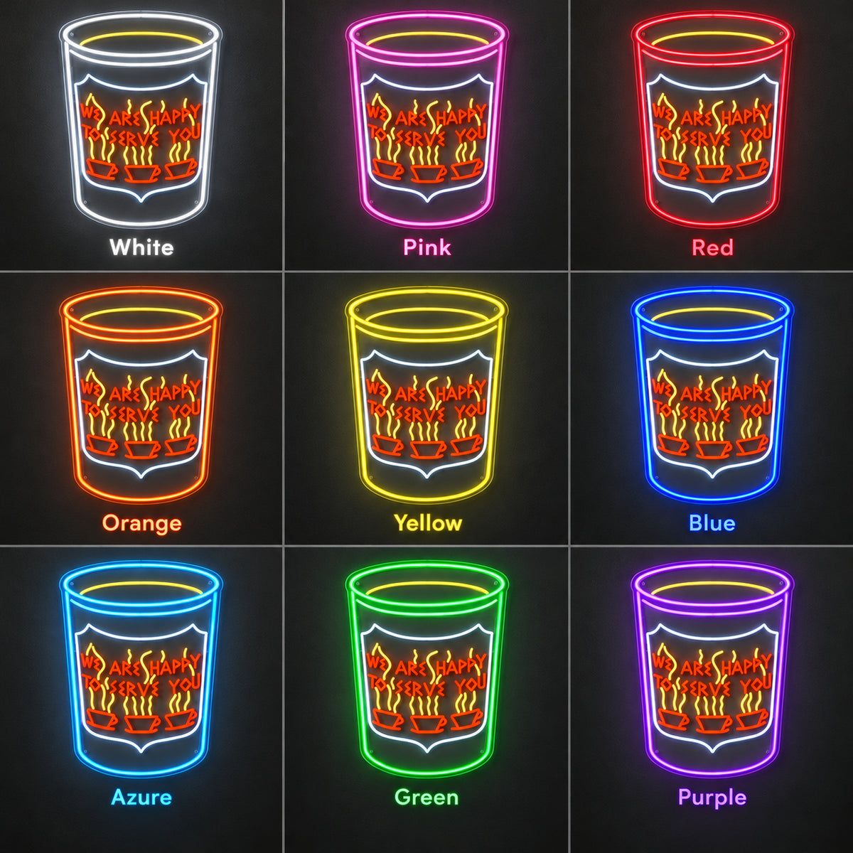 NYC Coffee Cup Neon Sign - Shineneon