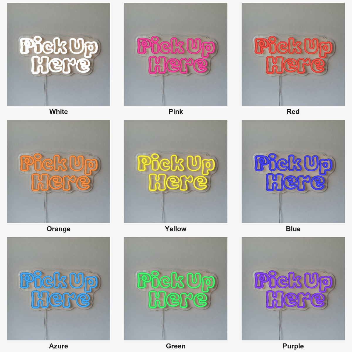 Pick Up Here LED Neon Sign - Shineneon