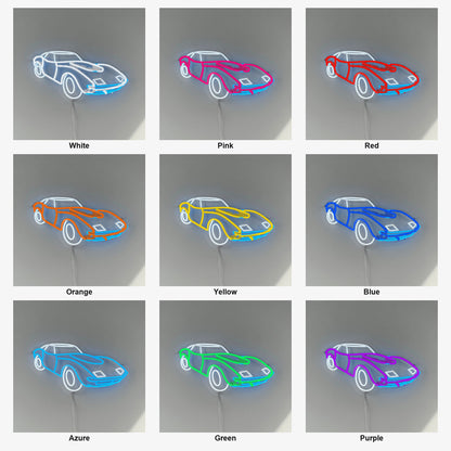 Car Sports Car LED Neon Sign - Shineneon