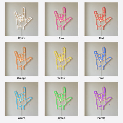 Love You Hand Gesture LED Neon Sign - Shineneon