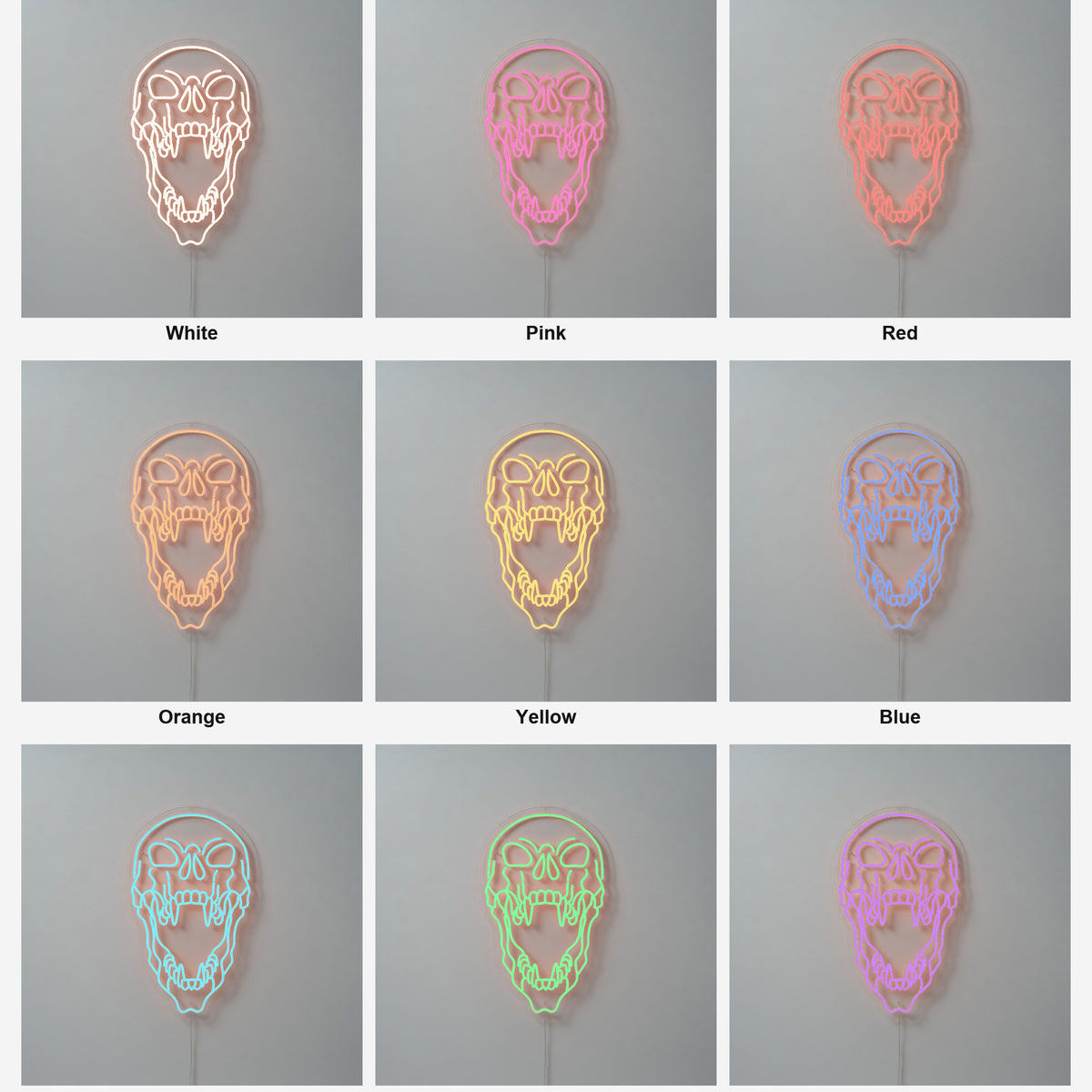 Scream Skull LED Neon Sign - Shineneon