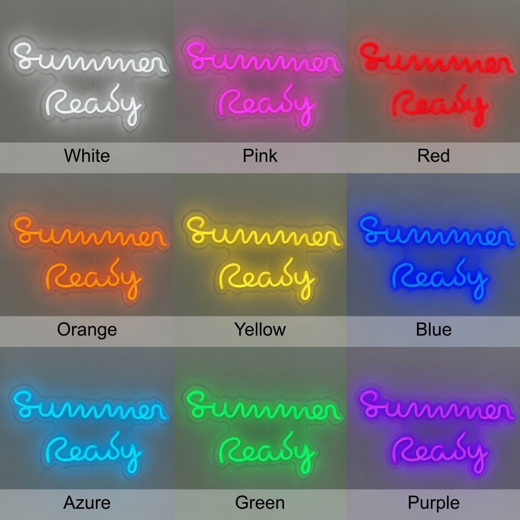Summer Ready LED Neon Sign - Shineneon