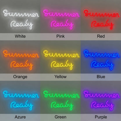 Summer Ready LED Neon Sign - Shineneon
