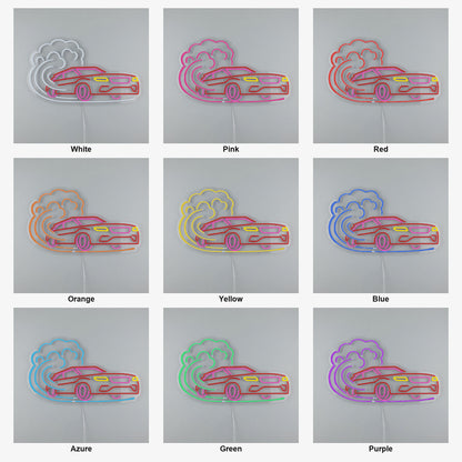 Car Increasing Speed LED Neon Sign - Shineneon