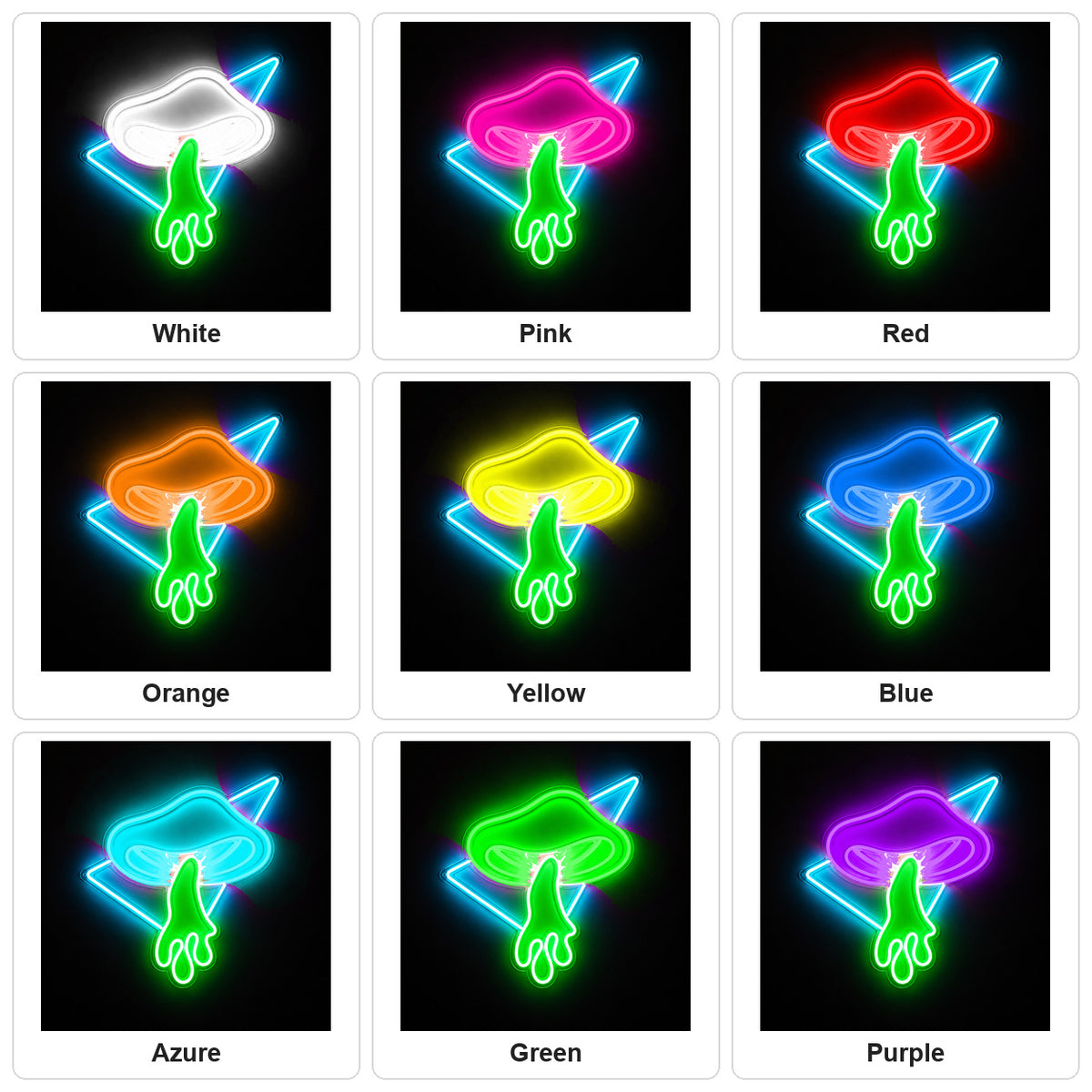 Mushrooms LED Neon Sign - Shineneon