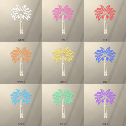 Palm Tree LED Neon Sign for Man Cave, Dimmable Wall Decor - Shineneon