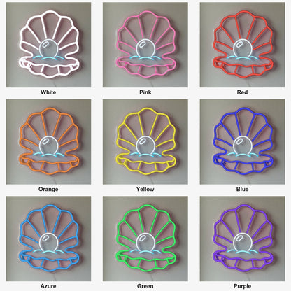 Pearl Sea Shell LED Neon Sign - Shineneon