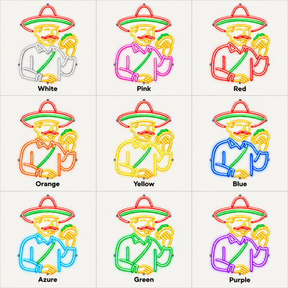 Mariachi Guitar LED Neon Sign - Shineneon