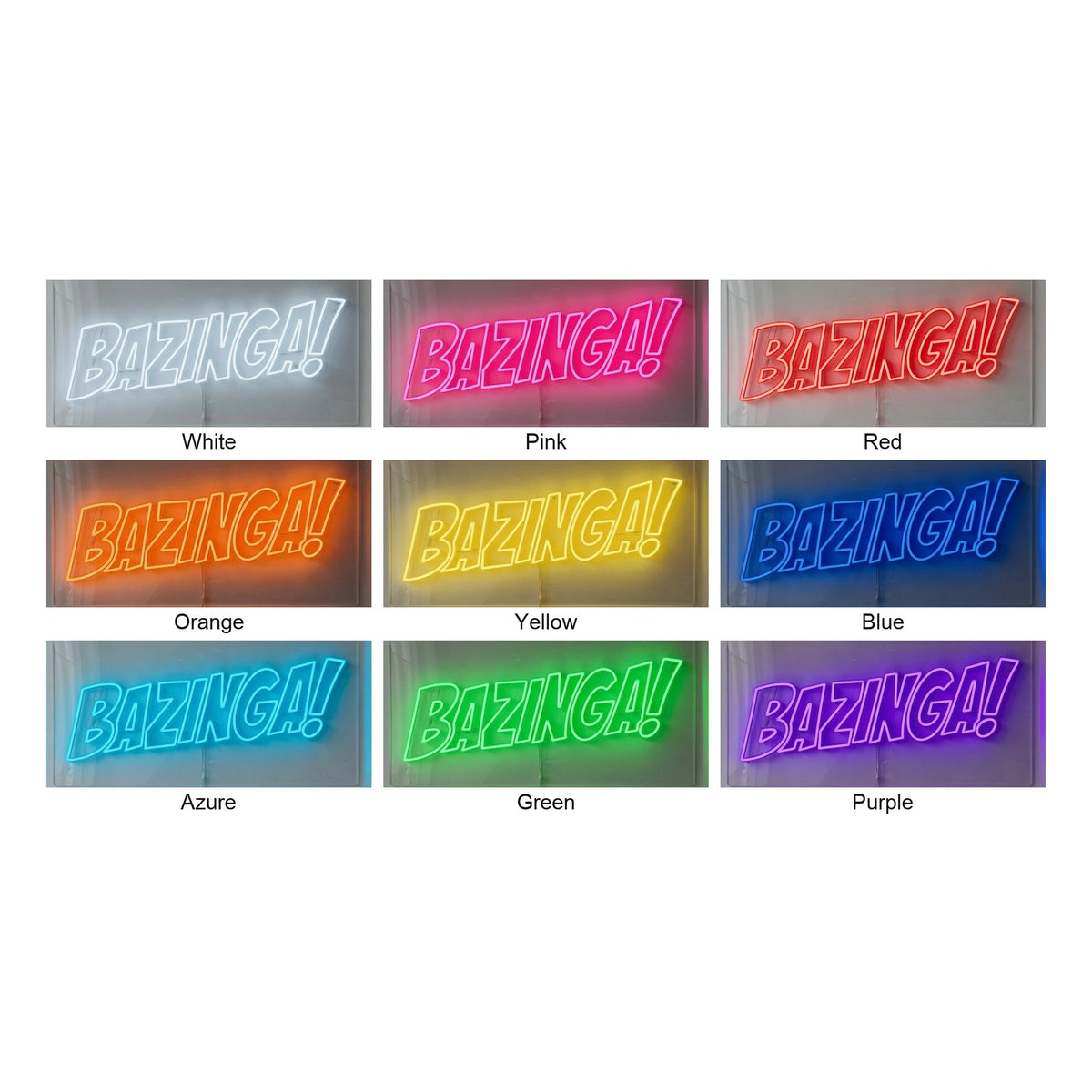 Bazinga! Neon Sign - Shineneon