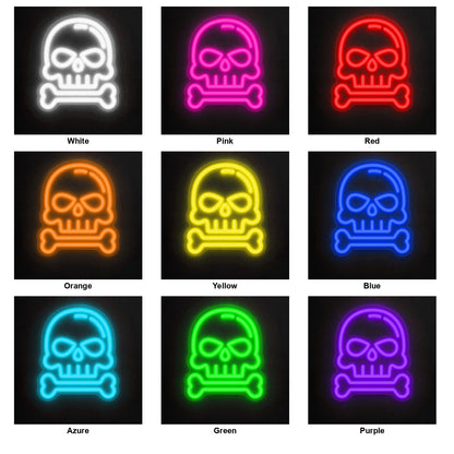 Skull Dangerous Goods LED Neon Sign - Shineneon