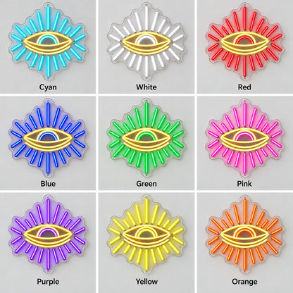 Eye LED Neon Sign for Salon Light Up Business Decor - Shineneon