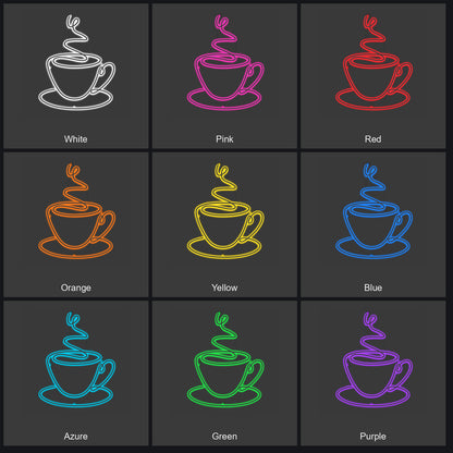 Steaming Coffee Cup LED Neon Sign Wall Neon Signs - Shineneon