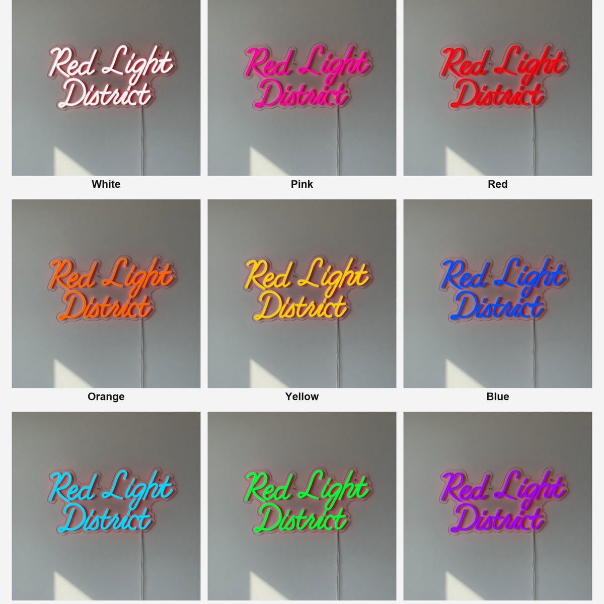 Red Light District LED Neon Sign - Shineneon
