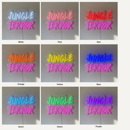 Jungle Terror LED Neon Sign Dimmable Wall Light - Shineneon