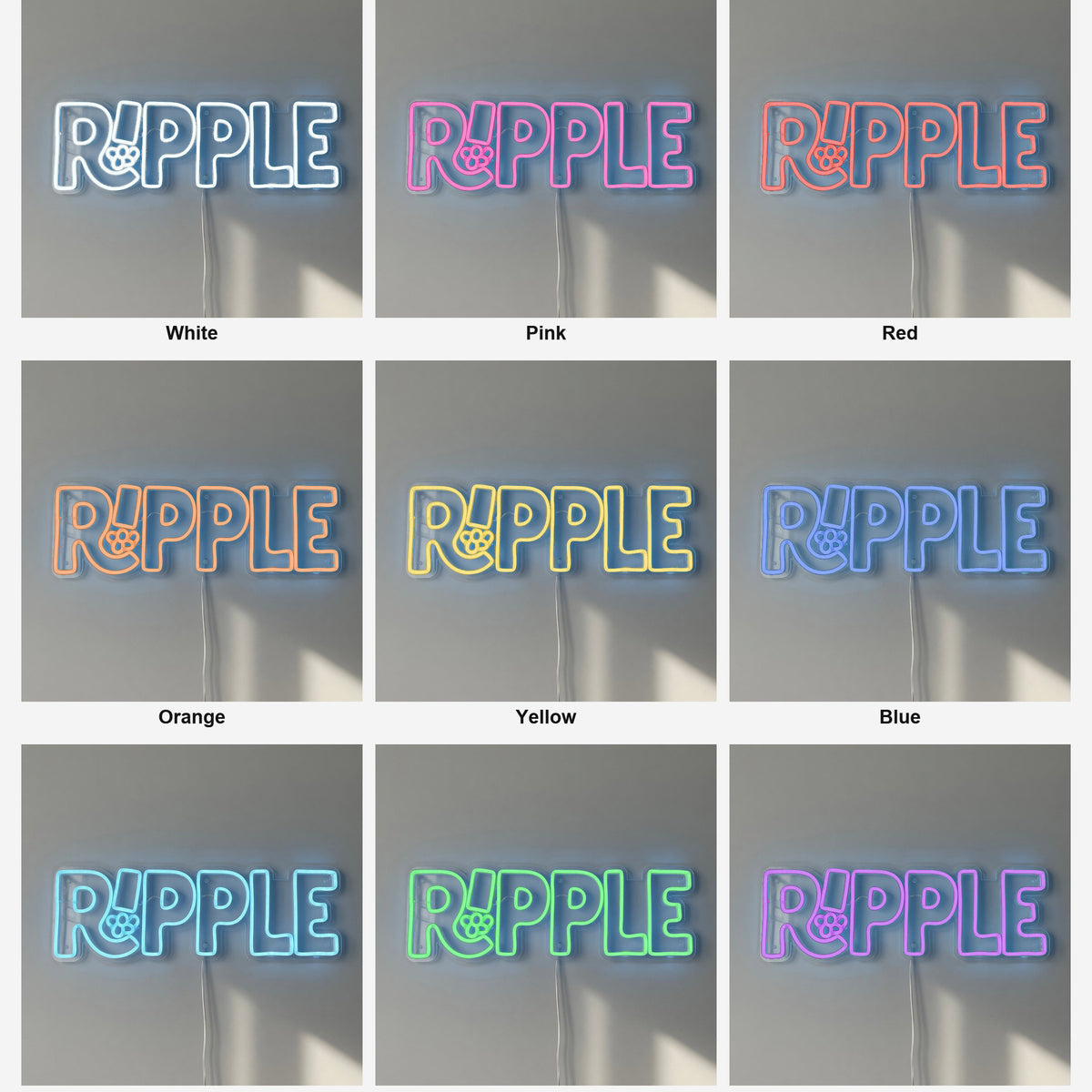 Ripple LED Neon Sign - Shineneon