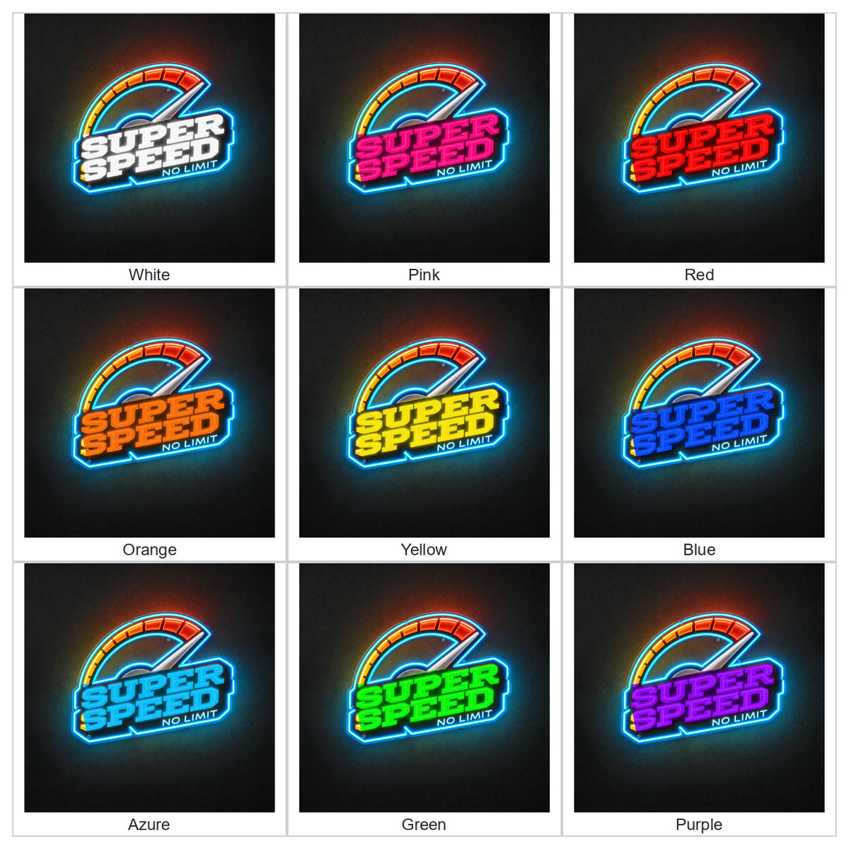 Superspeed1 LED Neon Sign - Shineneon