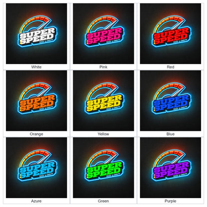 Superspeed1 LED Neon Sign - Shineneon