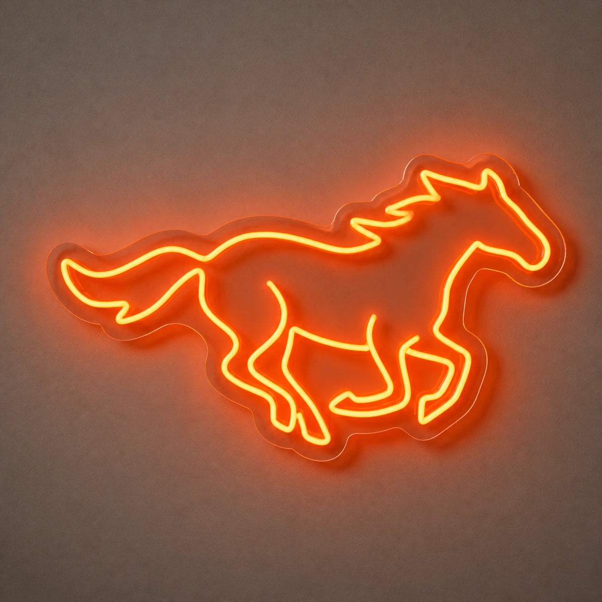 Running Mustang Western Bar Vintage LED Neon Sign Home Neon Signs - Shineneon