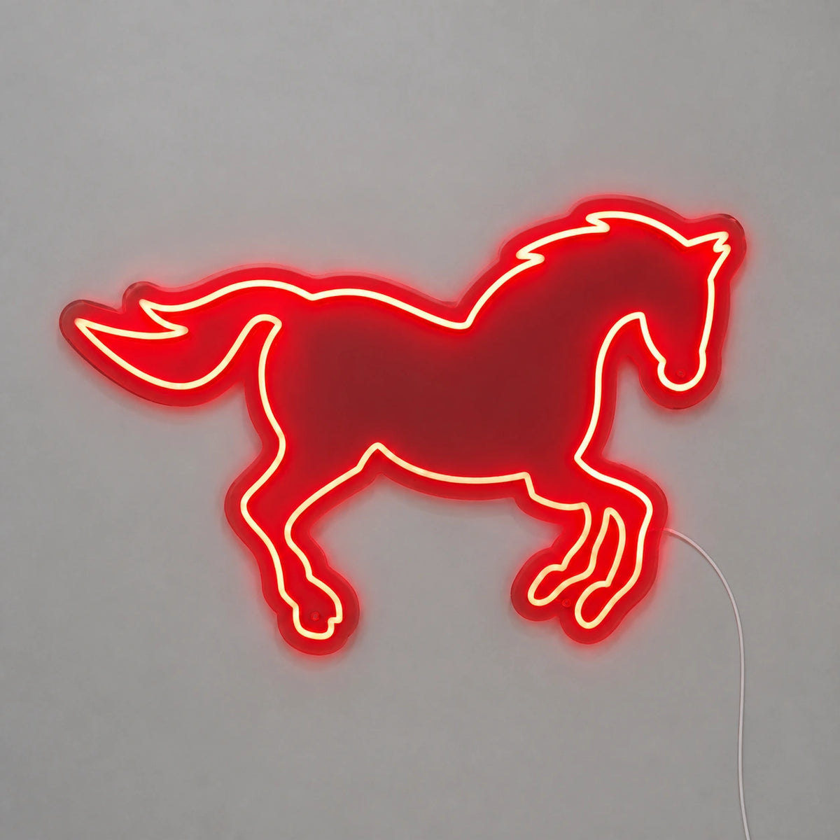 Running Horse Outline Vintage LED Neon Sign Home Neon Signs - Shineneon