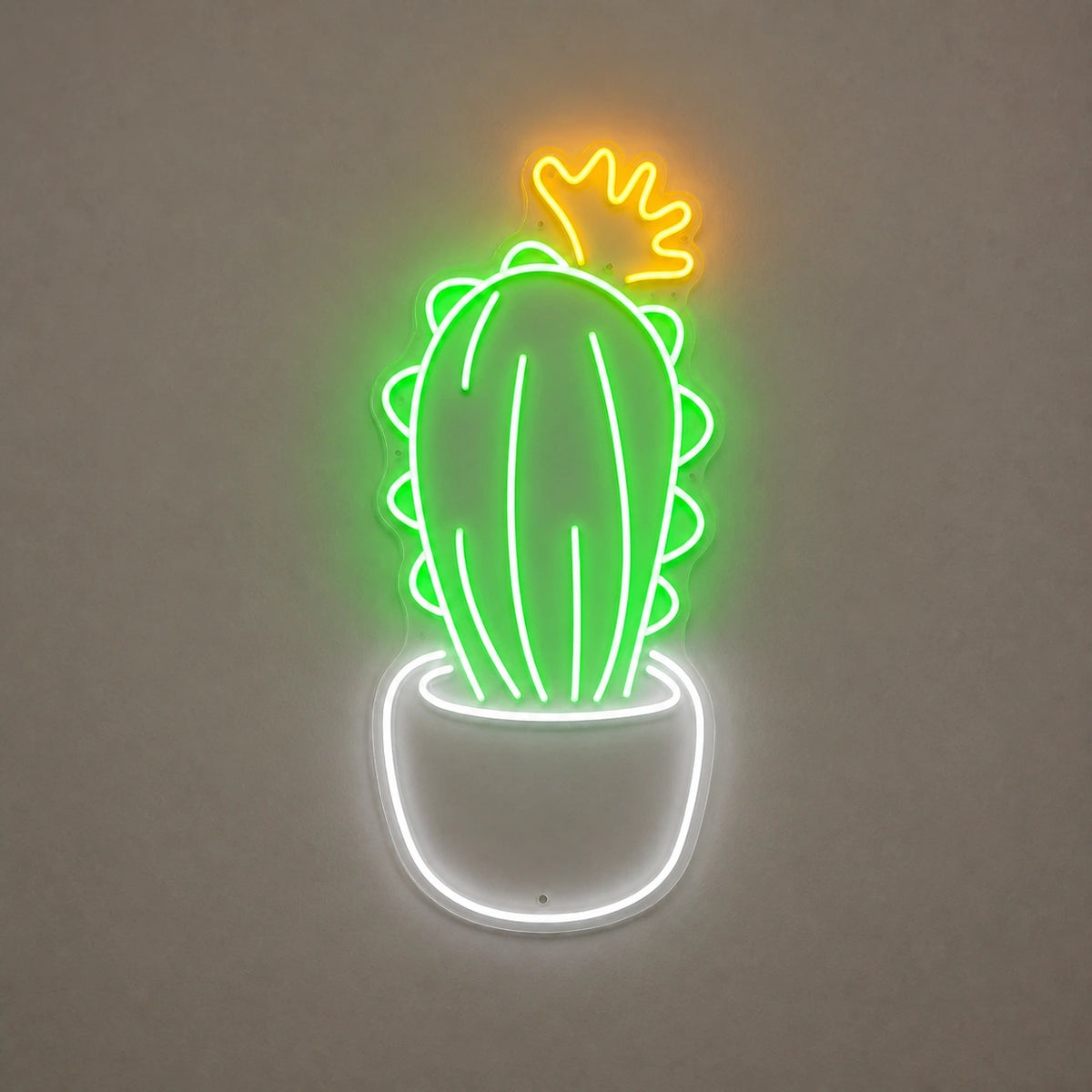 Potted Cactus Room Vintage LED Neon Sign Wall Neon Signs - Shineneon