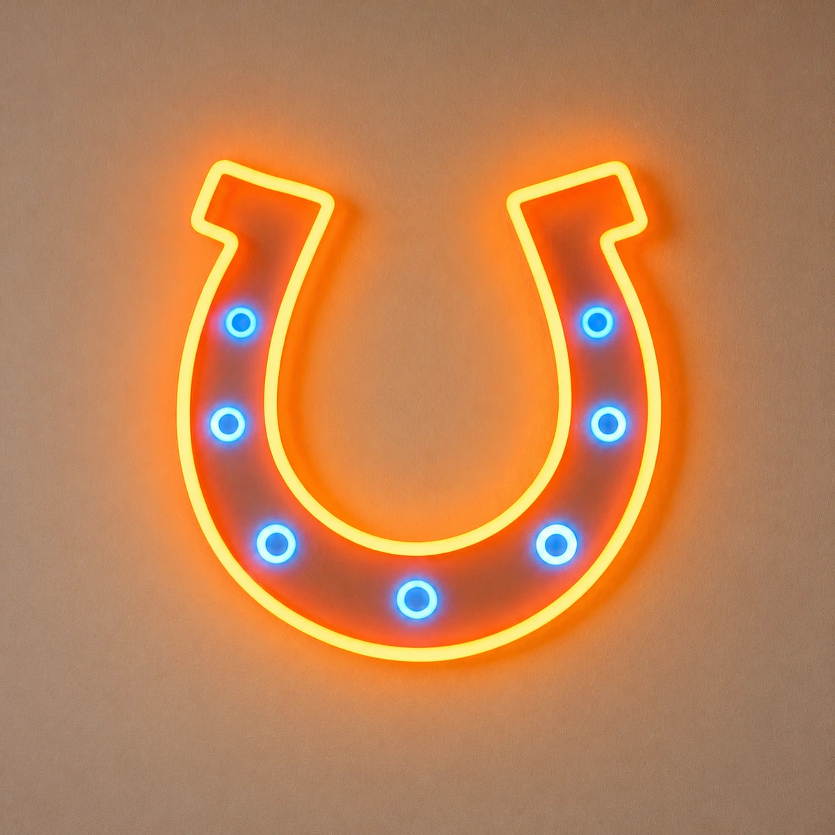 Saloon Horseshoe Vintage LED Neon Sign Home Neon Signs - Shineneon