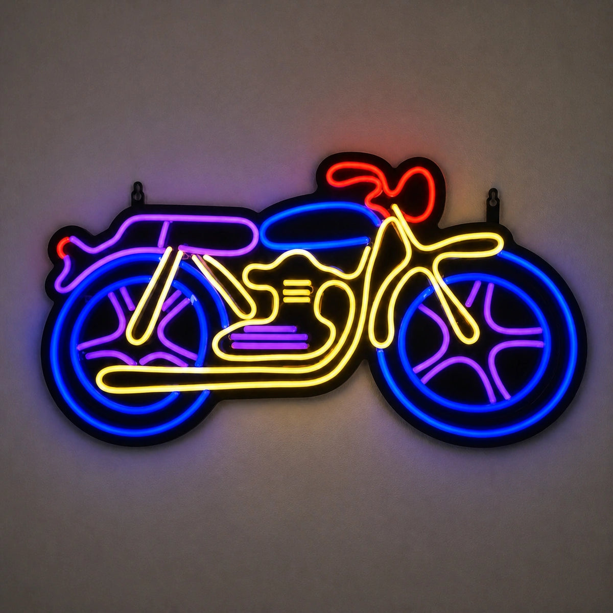 Saddlebag Cruiser Motorcycle Vintage LED Neon Sign Home Neon Signs - Shineneon