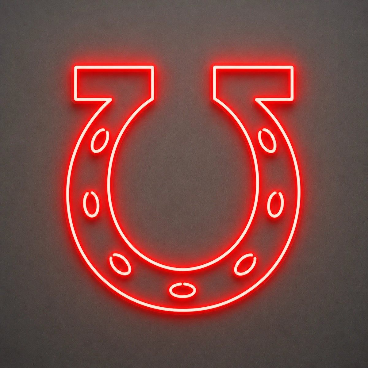 Open Horseshoe Curve Vintage LED Neon Sign Wall Neon Signs - Shineneon